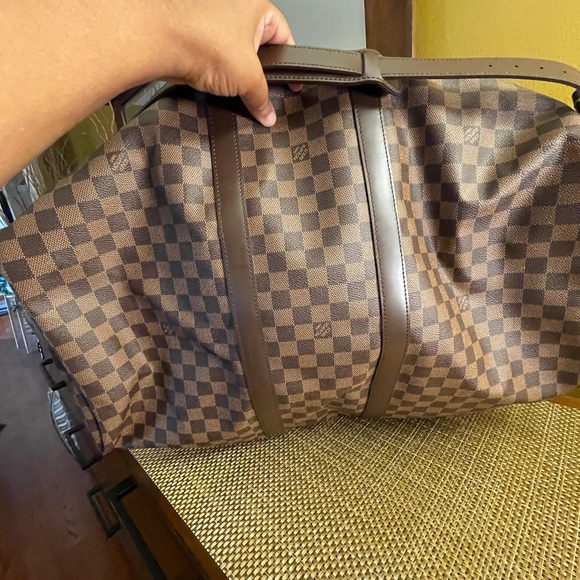 Like New Louis Vuitton Bandouliere 55 w/strap - Picture 9 of 13
